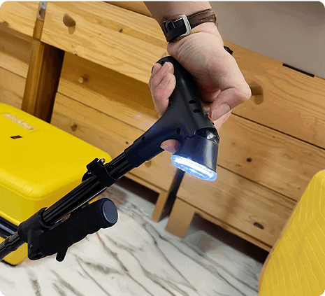 Kizu Smart Cane user Linda M.